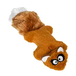 Іграшка для собак Білка з 2-ма пищалками GiGwi Plush плюш штучне хутро гума 24 см