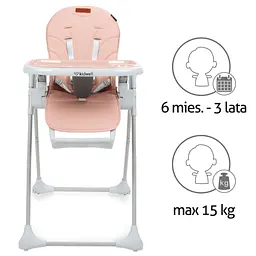 Стільчик для годування Kidwell BENO Pink - мініатюра 7