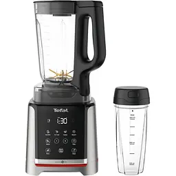 Блендер стаціонарний Tefal InfinyMix+ 1600 Вт чаша 1750 мл стакан 600 мл сріблясто-чорний (BL91HD31) - мініатюра 2