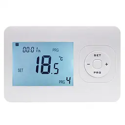 Безпровідний кімнатний термостат Tervix Pro Line ZigBee Wireless, нагрів/охолодження (119011)