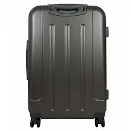 Валіза середня Semi Line T5736-2 24 дюйми ABS/текстиль 67×45×25 см Темно-коричневий/Блакитні лінії - мініатюра 4