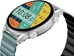 Смарт-годинник Kieslect Smart Calling Watch Kr Pro Ltd Silver - мініатюра 2