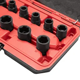 Набір ударних головок 1/2", 10 од., 10-24 мм, Cr-Mo, STORM INTERTOOL ET-8503 - мініатюра 4