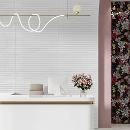 Панель 3D Sticker Wall 700х700х5мм Білий D SW-00001954 - мініатюра 4