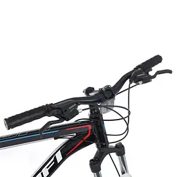 Велосипед "EVEREST" PROF1 G275EVEREST A275.127,5 д. Алюм.рама 19 ", SHIMANO 21SP, алюм.DB, CS TZ500, чорний - мініатюра 2