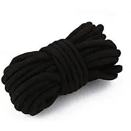 Мотузка для бондажа SKN-C076 10m Black