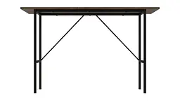 Стіл письмовий Line Тайм Ferrum-decor 750x1200x600 Чорний метал ДСП Дуб Сонома Трюфель 16 мм (FRD-104889) - мініатюра 4
