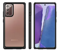 Чохол прозорий протиударний Spigen Ultra Hybrid ACS01420 для Samsung Galaxy Note 20 (6.7") Matte Black - мініатюра 5