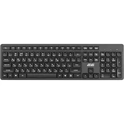 2E Клавіатура мембранна KS260 106key, WL, EN/UK, чорний