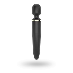 Вібромасажер Satisfyer Wand-er Woman (Black/Gold), водонепроникний, потужний, розмір XXL - мініатюра 4