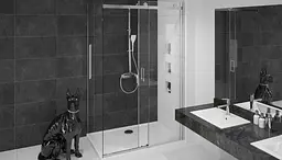 Душова кабіна Rea Nixon 100x140 P chrome REA-K5014 + REA-K5007, Хром, Права, прозорий, хром - мініатюра 3