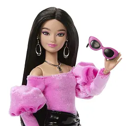 Лялька Barbie Deluxe Style Pink & Black рожевий топ і чорна спідниця (JJN76) - мініатюра 3