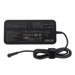 Блок живлення для ноутбука Asus 19V 6.32A 120W 6.0*3.7мм-PIN чорний OVALE - мініатюра 2