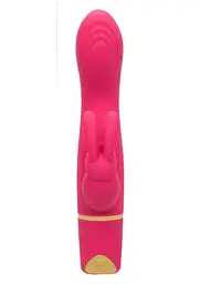 Вібратор кролик CalExtoics Love Bunny, 19 см (рожевий) - мініатюра 2
