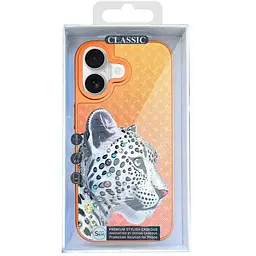 Чохол Epik TPU+PC Crystal Hunt with MagSafe для Apple iPhone 17 (6.3) Orange - мініатюра 2