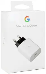Зарядний пристрій - блок адаптер Google Pixel 30W USB-C (GA03502-EU) білий - мініатюра 7