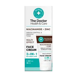 Крем для обличчя The Doctor Health & Care Niacinamide + Zinc Face Cream 3в1 40 мл (5901845509312)