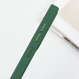 TPU чохол Bonbon Metal Style для Samsung Galaxy S23 Зелений / Army green - мініатюра 6