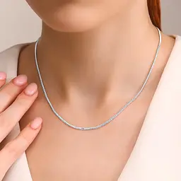Срібний ланцюг Панцир (16009.50) 50