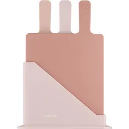 Набір дошок кухонних на підставці Ardesto Fresh 24.1х33х7.9 см 3 шт. (AR1403BB) - мініатюра 3