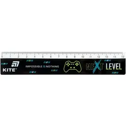 Лінійка пласт. 15см "Kite" №K26-090 Next Level - мініатюра 1