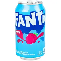 Напій Fanta Berry зі смаком ягід газований 355 мл
