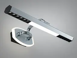 Настінний LED світильник для дзеркал Diasha 9520/S 16 W сірий