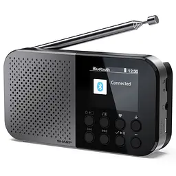 Радіоприймач Sharp DR-P520 Storm Grey - мініатюра 1