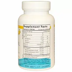 Риб'ячий жир з печінки тріски Nordic Naturals Arctic Cod Liver Oil Арктичний 750 мг 90 капсул смак лимона (NOR-57785) - мініатюра 2