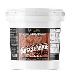 Гейнер Muscle Juice 2544, 4.75 кг Шоколад Ultimate Nutrition fit0016698