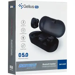 Навушники Stereo Bluetooth Headset Gelius Pro Twins GeXiaomini HBT-005P Black - мініатюра 9