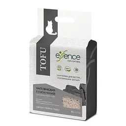 Наповнювач Тофу для котячого туалету Essence з вугіллям гранула 1-4 мм 6 л (арт.920048)