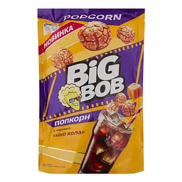 Попкорн Big Bob Кіно кола у карамелі 80 г