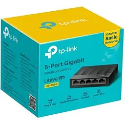 Комутатор мережевий TP-Link (LS1005G) - мініатюра 2