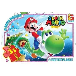 Пазл G-Toys Маріо, 35 елементів MAR01 (4824687638037)