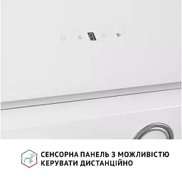 Витяжка декоративна похила Perfelli VICCO 5HSR BIANCO - мініатюра 7