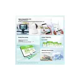 Карта пам'яті Acer 64GB microSD MSC100 /U3/V30/A1/C10 R 100MB/s / Write 30MB/s (BL.9BWWA.336) - мініатюра 3