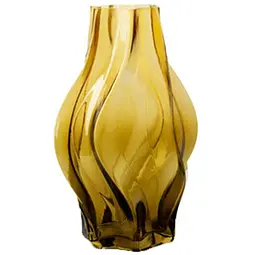 Ваза Lefard Selby Yellow скляна 25х15.5 см (804-167)