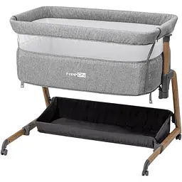 Ліжечко для дитини приставне FreeOn Bliss, grey