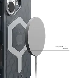Чохол протиударний UAG Essential Armor MagSafe для iPhone 16 (6.1") Ash 114450113131 - мініатюра 8