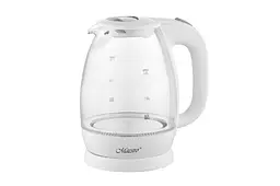 Електрочайник скляний Maestro MR-063-White 1.7 л 2200 Вт білий - мініатюра 3