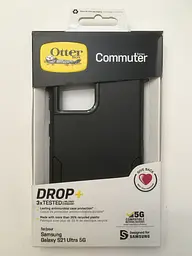 Чохол подвійний протиударний OtterBox Commuter Series 77-64215 для Samsung Galaxy S21 Ultra (6.9") Black - мініатюра 8
