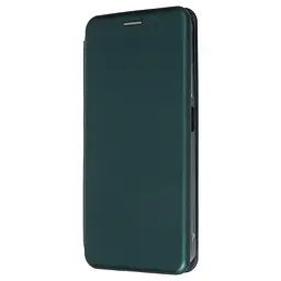 Чехол-книжка для TECNO Spark Go 1 (KL4), G-Case, зеленый, кожаный чехол-книга из экокожи (PU) и TPU, с магнитом, с подставкой и вместительным кардхолдером, противоударный, защита всего корпуса, ArmorStandart (ARM81225)