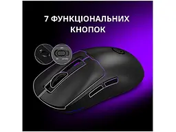 Миша Lorgar MSA10W Black (LRG-MSA10W-BK) - мініатюра 5