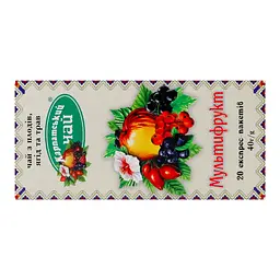 Чай Карпатський Чай Мультифрукт 40 г (20 шт. x 2 г) - мініатюра 3