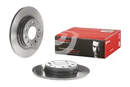Диск гальмівний задній Mazda 6, 626 V, 323 VI, Premacy, Mx-5 III 89-14р Brembo (08.A112.11) - мініатюра 2