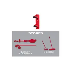 Тримач одинарний для садового інструменту для стелажної системи PACKOUT MILWAUKEE 97x127х347 мм - мініатюра 5