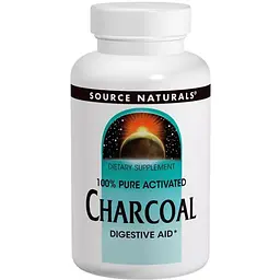 Вугілля Source Naturals 260 мг 100 капсул