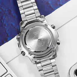 Чоловічий годинник Casio AMW-880D-3A Сріблястий ( AT1141-0223 ) - мініатюра 6