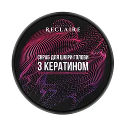 Скраб для шкіри голови з кератином Reclaire 200 мл
